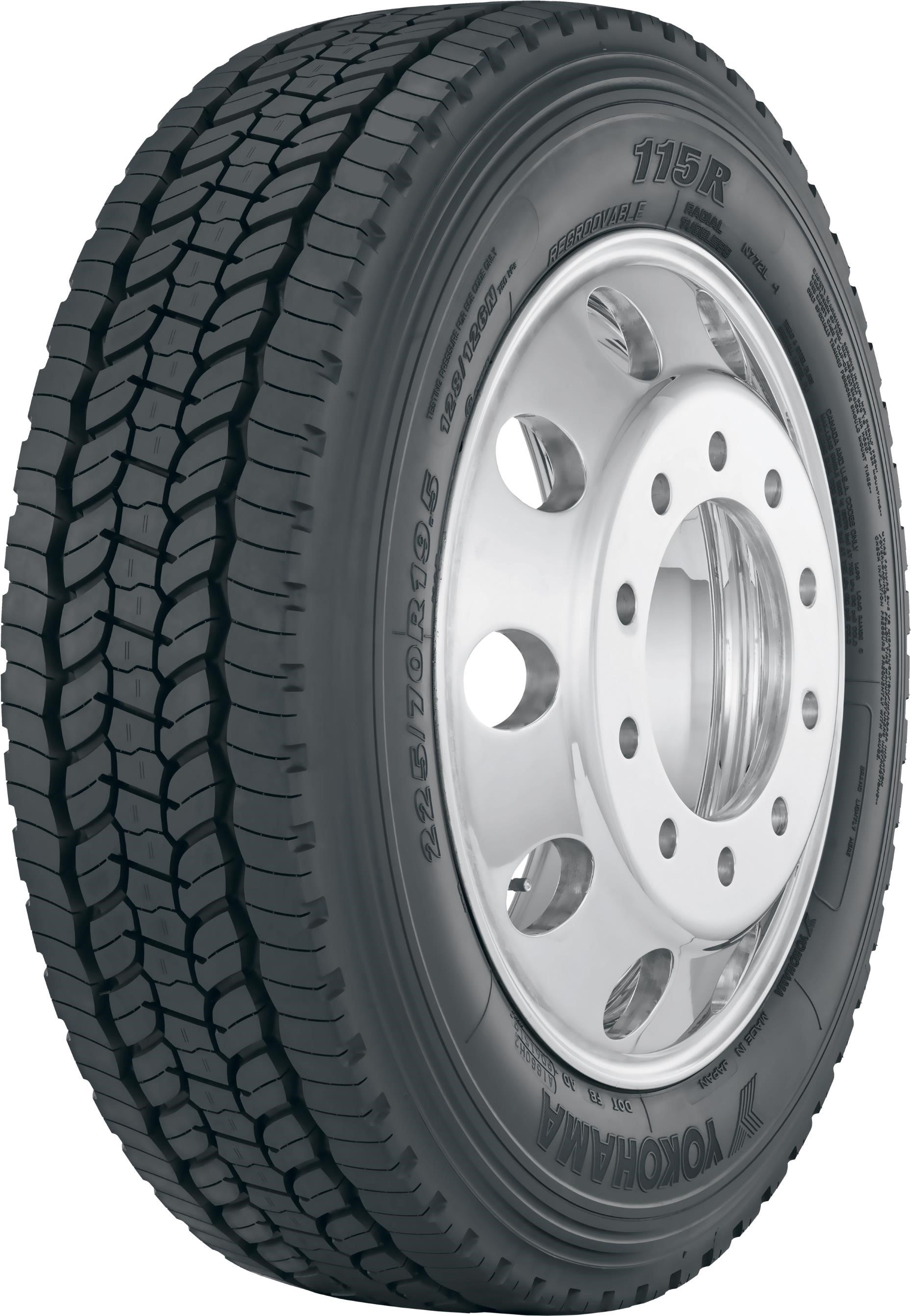 Yokohama 115R 225/70R19.5